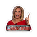 Political News Anchor as Human — "IMMIGRANT INVASION!"