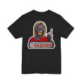 Faux News: FEAR OUTSIDERS - Satirical News Parody Alien T-Shirt (Front and back design)