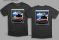 COLLECTOR'S EDITION 2-SIDED: “THE DOW IS OVER 50,000” Satirical News Parody T-Shirt (Front & Back Print)